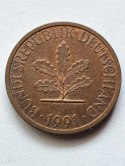 Niemcy 1 Pfenning 1991
