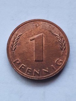 Niemcy 1 Pfenning 1991 r G