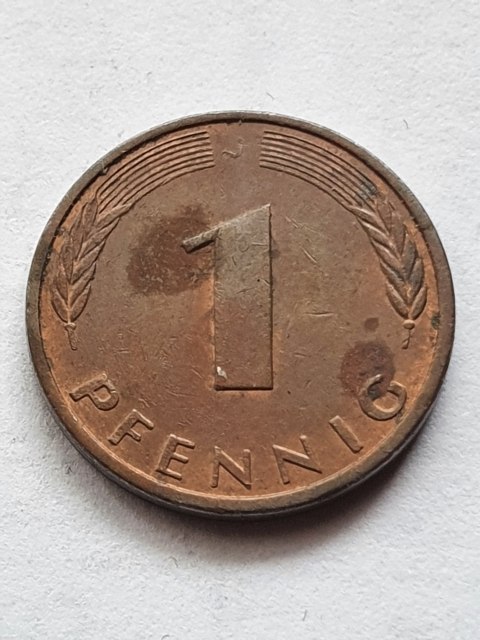 Niemcy 1 Pfenning 1995
