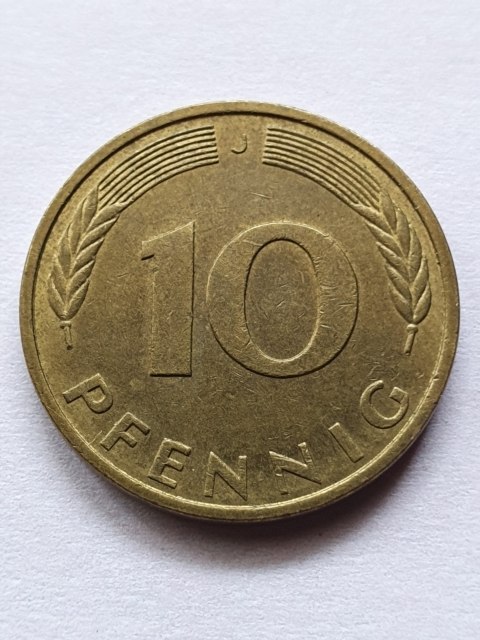 Niemcy 10 Pfennig 1985 r J