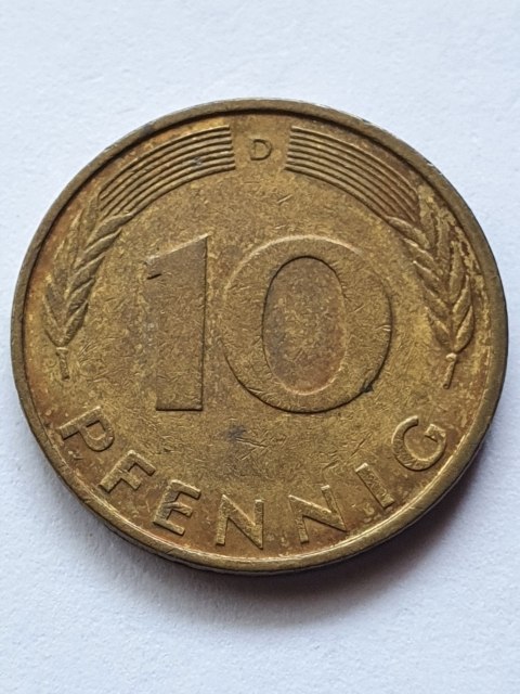 Niemcy 10 Pfennig 1988 r D