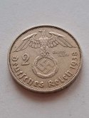 Niemcy 2 Marki Hindenburg 1938 r A