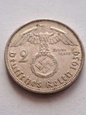 Niemcy 2 Marki Hindenburg 1939 r A