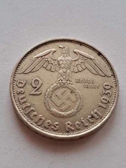 Niemcy 2 Marki Hindenburg 1939 r B