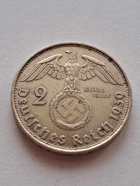 Niemcy 2 Marki Hindenburg 1939 r B