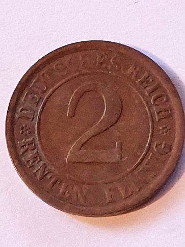 Niemcy 2 Pfenningi 1924 r A