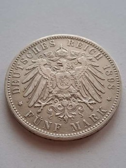 Niemcy 5 Marek Bayer 1898 r