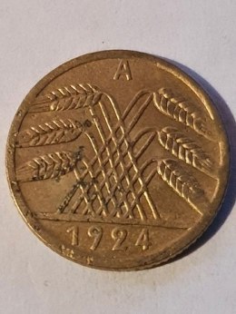Niemcy 5 Pfennig 1924 r A