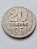 Rosja 20 Kopiejek 1961 r