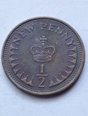 Wielka Brytania 1/2 Penny 1971 r