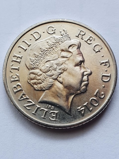 Wielka Brytania 10 Pence 2014 r