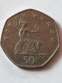 Wielka Brytania 50 pence 2000 r