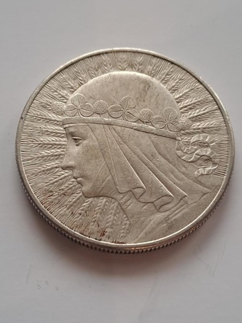 10 zł Głowa Kobiety 1932 r b/z