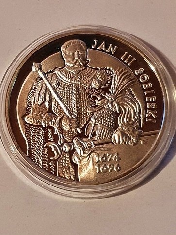 10 zł Jan lll Sobieski 2001 r półpostac