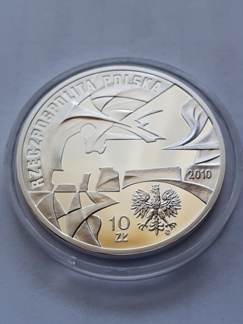 10 zł Krzysztof Komeda 2010 okrągły