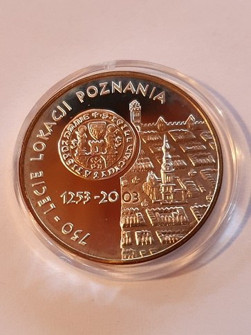 10 zł Lokacja Poznania 2003 rok