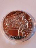 10 zł Mistrzostwa Swiata w Piłce Nożnej 2002 r