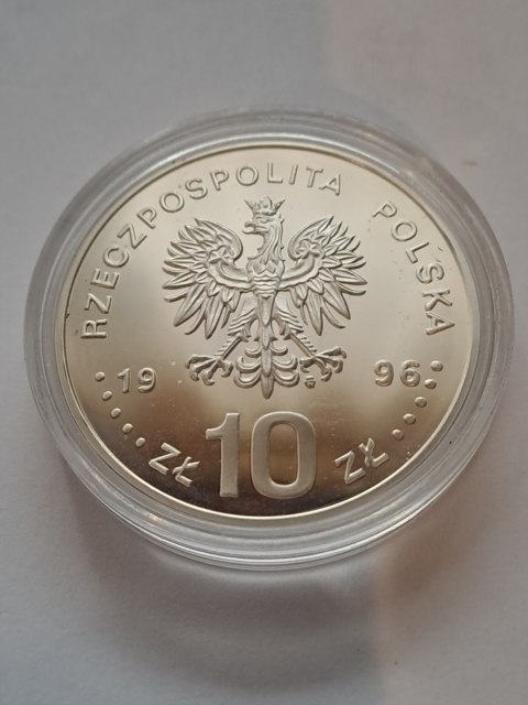 10 zł Zygmunt ll August połpostać 1996 r