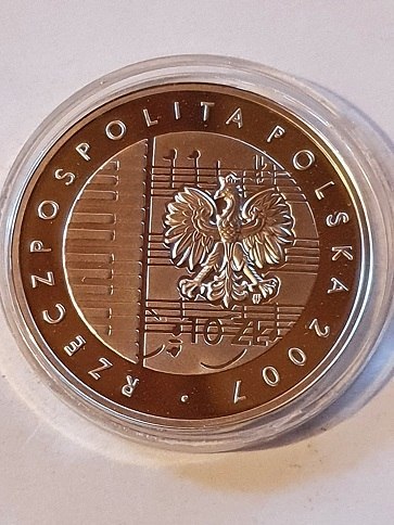 10 zł Karol Szymanowski 2007 r