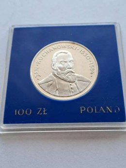 100 zł Jan Kochanowski 1980 r