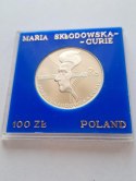 100 zł Maria Skłodowska 1974 r