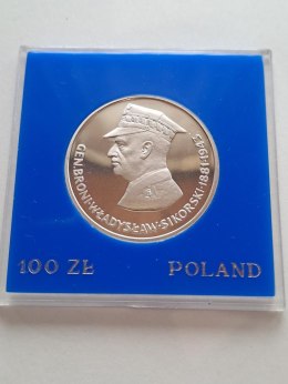 100 zł Władysław Sikorski 1981 r