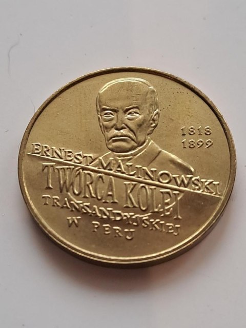 2 zł Ernest Malinowski 1999 r