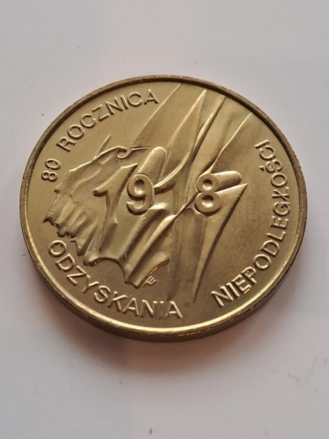 2 zł Niepodległośc 1998 r