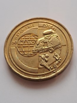 2 zł Wstąpienie Polski Do Nato 1999 r