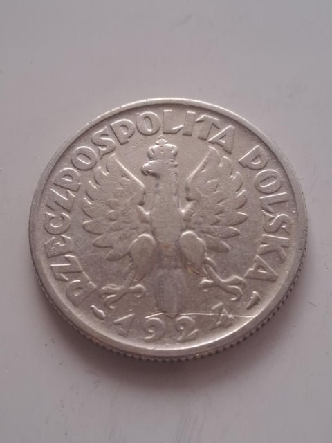 2 zł Żniwiarka 1924 r róg i pochodnia