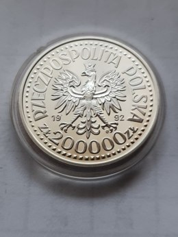 200 tys Władysław lll Warnenczyk 1992 r popiersie