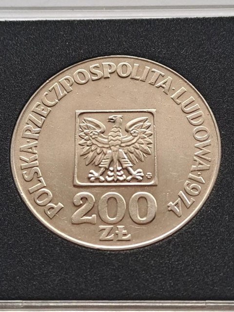 200 zł Mapka 1974 r