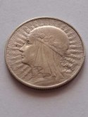 5 zł Głowa Kobiety 1932 r
