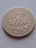 5 zł Głowa Kobiety 1933 r