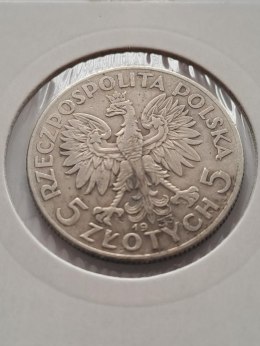 5 zł Głowa Kobiety 1933 r