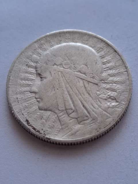 5 zł Głowa Kobiety 1932 r