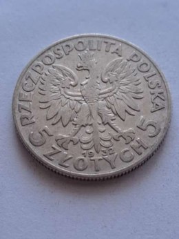 5 zł Głowa Kobiety 1932 r