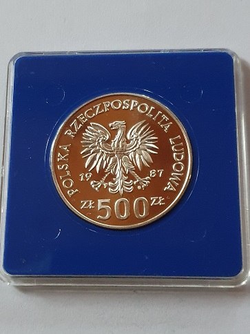 500 zł Igrzyska Olimpijskie Calgary 1987 r