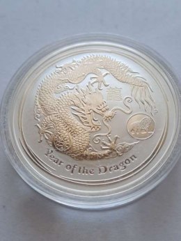 Australia 1 Dolar Rok Smoka lunar 2012 r