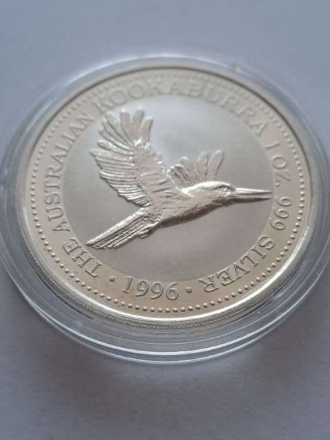 Australia 5 Dolarów Kookaburra 1996 r