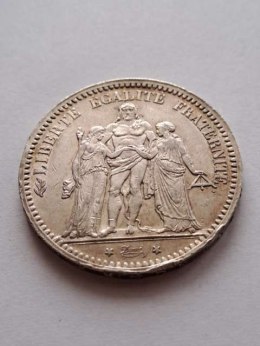 Francja 5 Franków Herkules 1873 r
