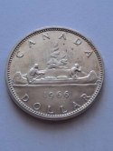 Kanada 1 dolar Elżbieta II 1966 r