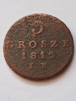Księstwo Warszawskie 3 Grosze 1812 r ALp