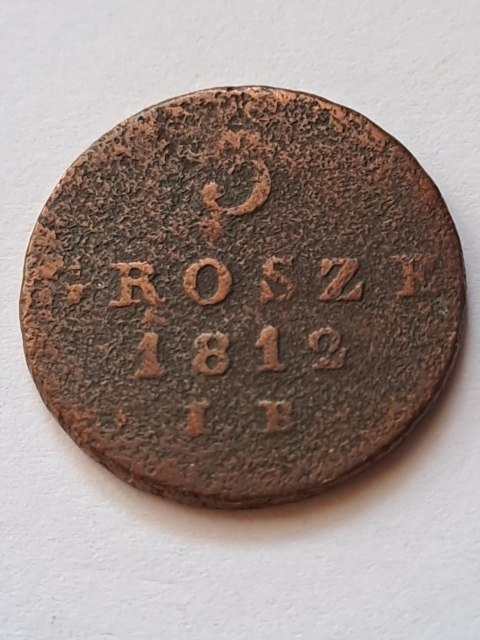 Księstwo Warszawskie 3 Grosze 1812 r ALp