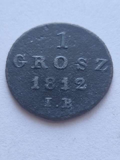 Księstwo Warszawskie 1 Grosz 1812 r