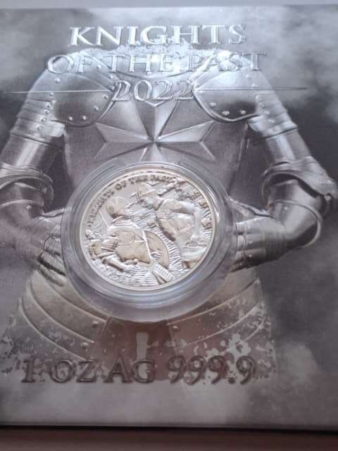 Malta 5 Euro Knights of the Past 2022 r