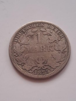 Niemcy 1 Marka Wilhelm I 1875 r A
