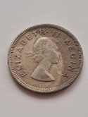 Suid Afrika 3 pensy Elżbieta II 1954 r