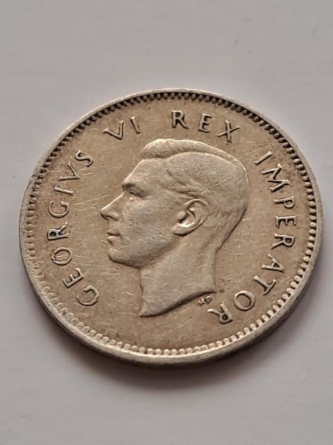 Suid Afrika 3 pensy Jerzy VI 1943 r