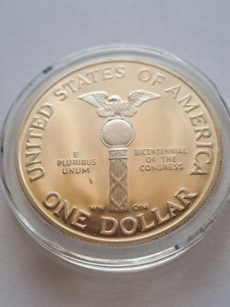 USA Dollar 200 - lecie Kongresu 1789 - 1989 r